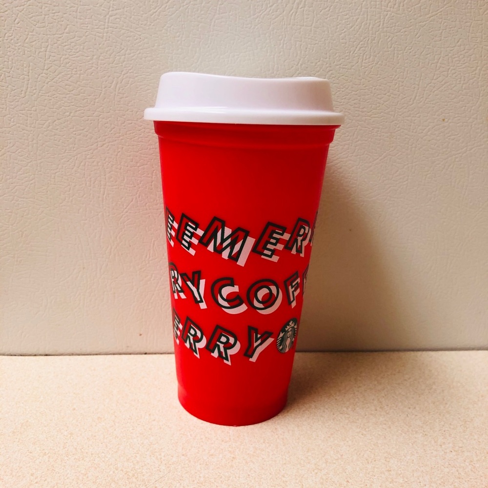 2019 Starbucks REUSABLE holiday cup
